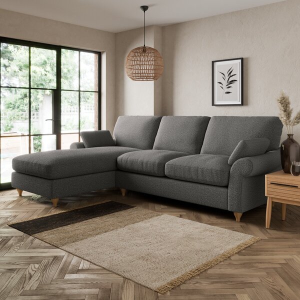 Salisbury Cosy Marl Left Hand Corner Sofa Cosy Marl Granite