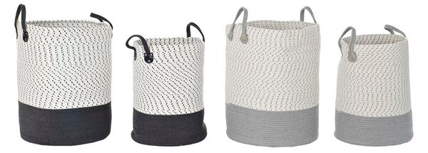 Basket set DKD Home Decor 40 x 40 x 52 cm (2 Units)