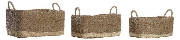 Basket set DKD Home Decor (45 x 30 x 24 cm)