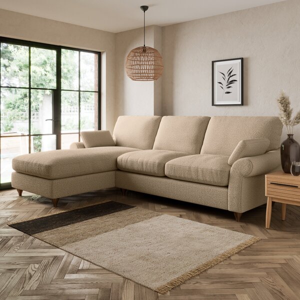 Salisbury Cosy Marl Left Hand Corner Sofa Cosy Marl Camel