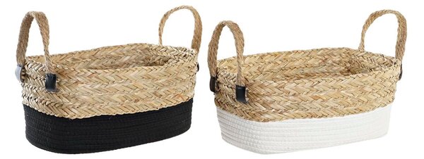 Basket DKD Home Decor 36 x 20 x 16 cm (2 Units)