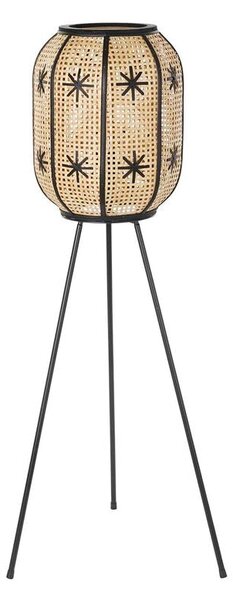 Floor Lamp DKD Home Decor 30 x 30 x 116 cm Black Metal Brown 220 V 50 W