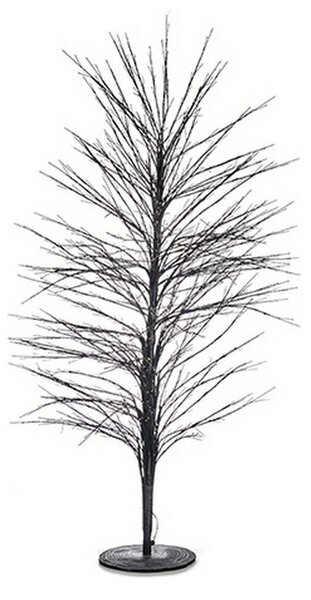 Christmas Tree 70 x 150 x 70 cm Black Metal Fibre optic