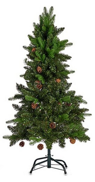 Christmas Tree Metal Brown Green Plastic (Ø 60 x 150 cm)