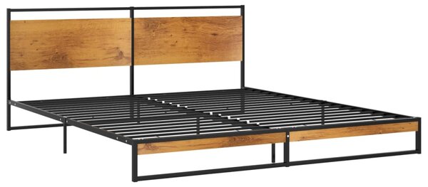 Bed Frame without Mattress Metal 180x200 cm Super King