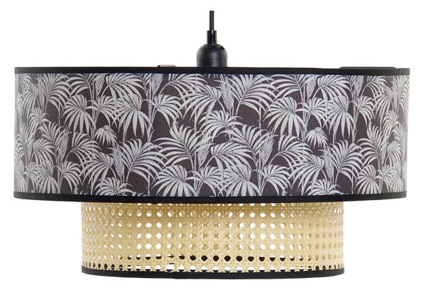 Ceiling Light DKD Home Decor 40W Natural Black (46 x 46 x 25 cm)