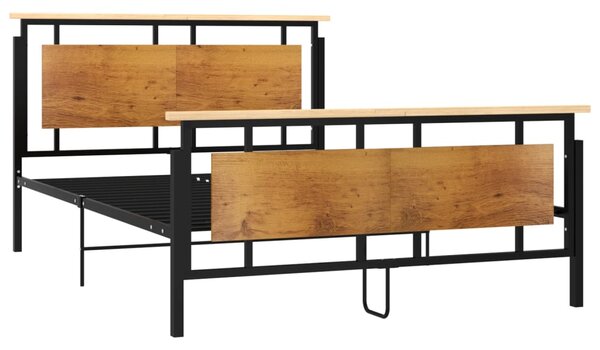 Bed Frame without Mattress Metal 140x200 cm