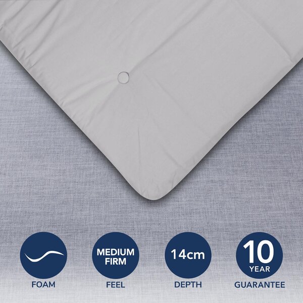 Mito Futon Mattress Grey