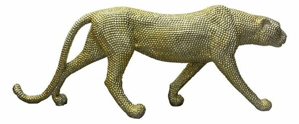 Decorative Figure DKD Home Decor Golden Leopard 120 x 23 x 44 cm