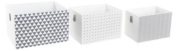 Set of decorative boxes DKD Home Decor (37 x 28 x 23 cm)