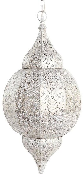 Ceiling Light DKD Home Decor White Golden Iron 50 W 30 x 30 x 65 cm