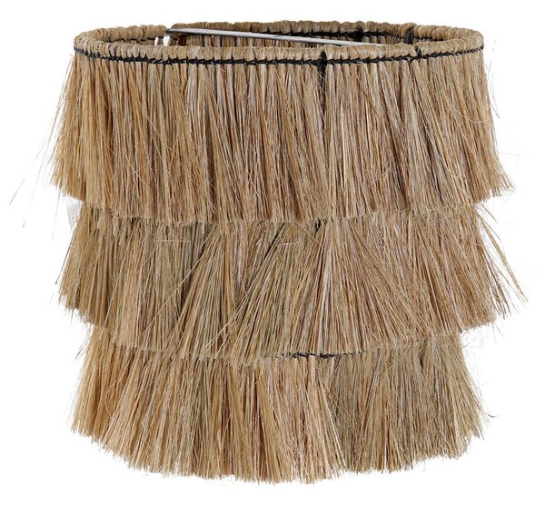 Lamp Shade DKD Home Decor Jute Metal Natural Fringe 40 x 40 x 40 cm