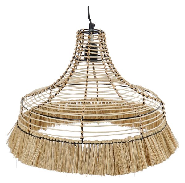 Ceiling Light DKD Home Decor Natural Metal 40 W Jute (45 x 45 x 36 cm)