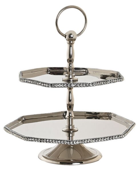 Centerpiece DKD Home Decor Silver 23 x 23 x 22 cm