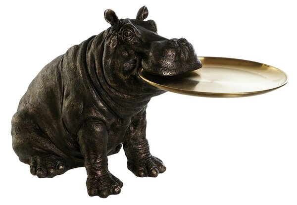 Decorative Figure DKD Home Decor Copper Hippopotamus 74 x 33,5 x 42 cm