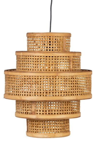 Ceiling Light Natural Bamboo 41 x 41 x 48 cm