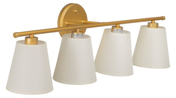 Wall Lamp 82 x 20 x 25 cm Golden Metal Modern