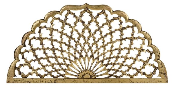 Wall Decoration 120 x 1,25 x 60 cm Golden DMF