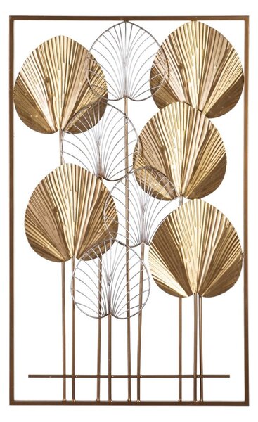 Wall Decoration 54 x 5 x 91,5 cm Golden Metal