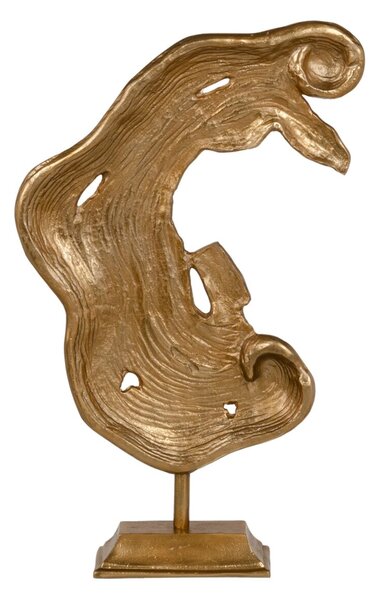 Decorative Figure Abstract 39,5 x 11 x 63 cm Golden