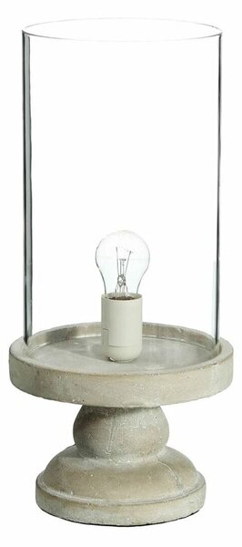 Desk lamp LÁMPARAS INDUSTRIALES Grey Crystal Cement 240V 240 V 20,5 x 20,5 x 43 cm