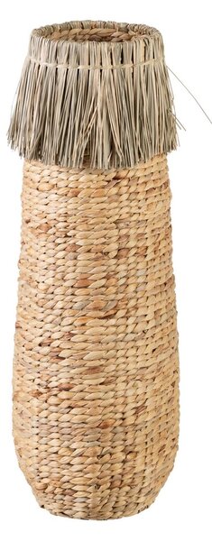 Vase 23 x 23 x 82 cm Natural Natural Fibre