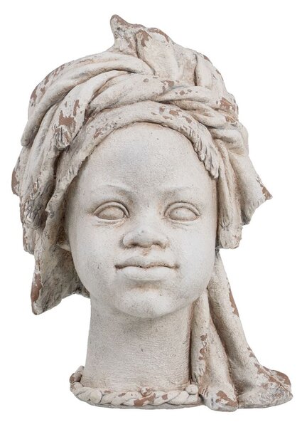 Bust 32 x 28 x 46 cm Resin African Woman