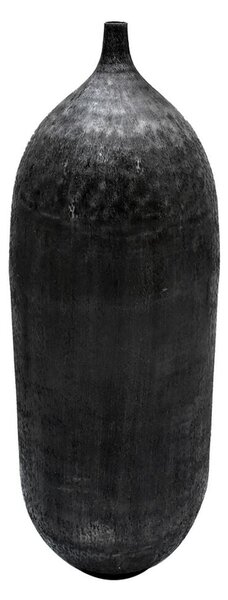 Vase Black Aluminium