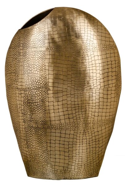 Vase 37 x 15 x 55 cm Golden Metal