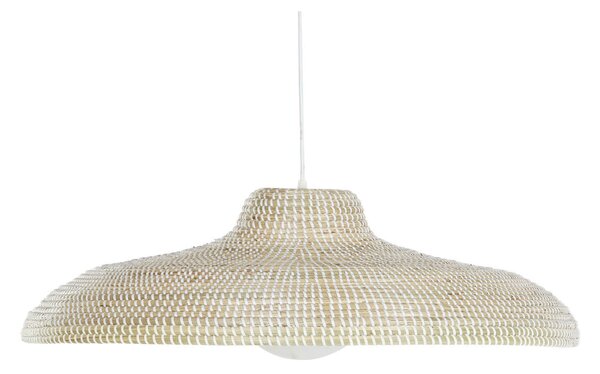 Ceiling Light DKD Home Decor White Natural Light brown Crystal 50 W 70 x 70 x 20 cm