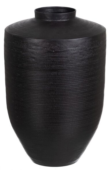 Vase Black Aluminium 26,5 x 26,5 x 41 cm