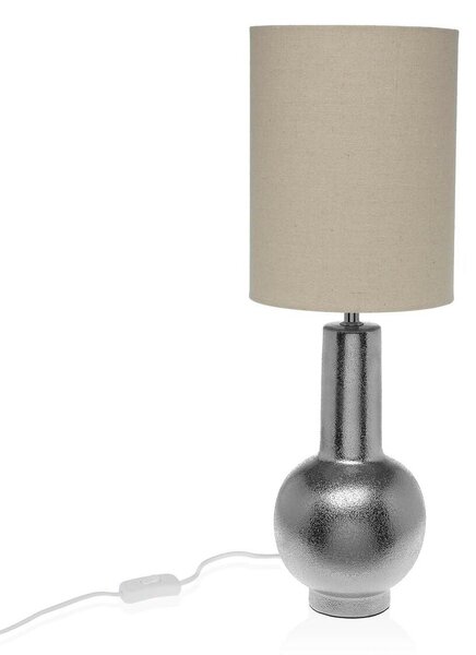 Desk lamp Versa Silver Ceramic 20 x 57 x 20 cm