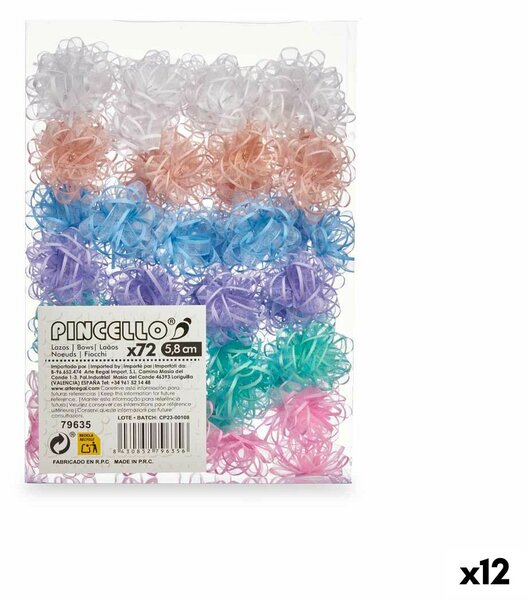 Loops Multicolour PVC 5,8 cm (12 Units)