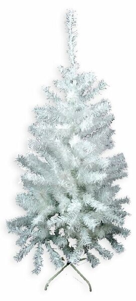 Christmas Tree White Multicolour PVC Metal Polyethylene 80 x 80 x 150 cm