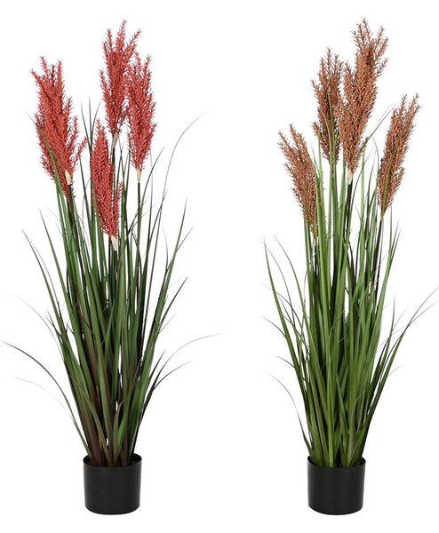 Decorative Plant Home ESPRIT PVC Polyethylene 35 x 35 x 120 cm (2 Units)