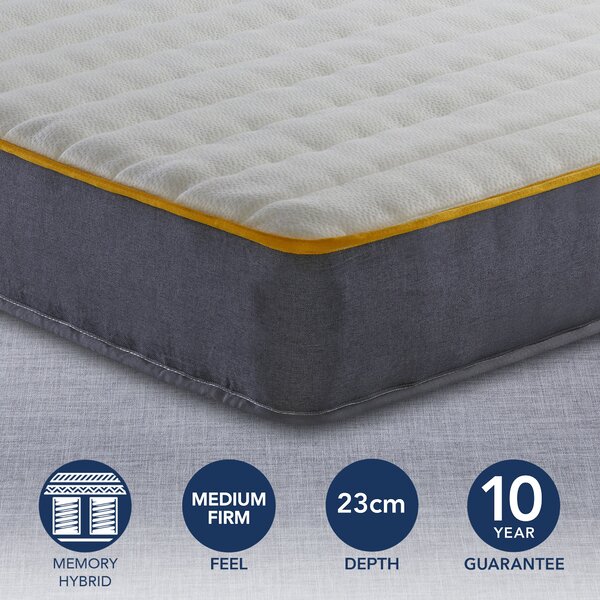 Sleepsoul Medium Firm Balance 800 Pocket Mattress White