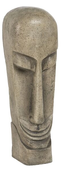 Sculpture Beige Resin 30,3 x 26,3 x 94 cm