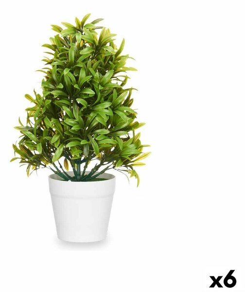 Decorative Plant Plastic 18 x 35 x 16 cm (6 Units)