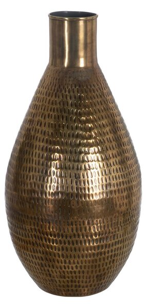 Vase Bronze Golden Aluminium 32 x 32 x 62,5 cm