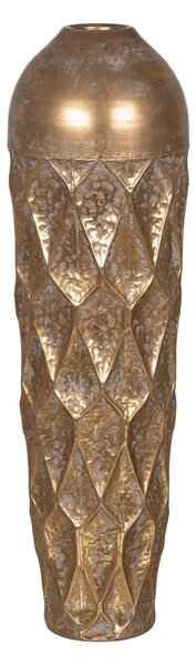 Vase Golden Iron 25 x 25 x 85 cm