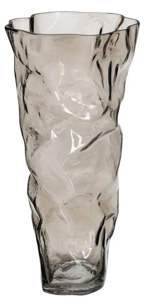 Vase Grey Crystal 19 x 17 x 38,5 cm