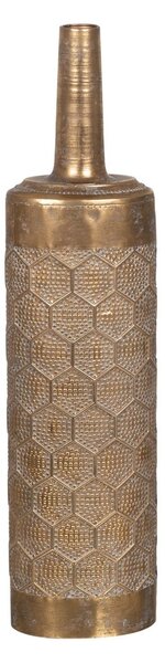 Vase Golden Iron 20,5 x 15 x 85 cm