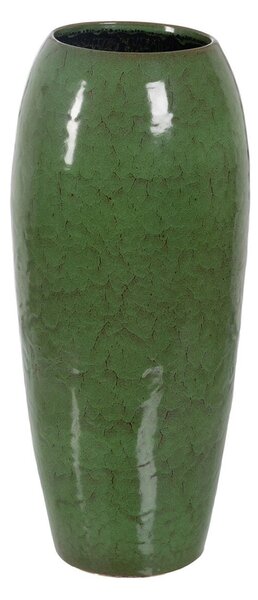 Vase Green Ceramic 35 x 35 x 81 cm