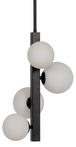 Ceiling Light Black Crystal Iron 220-240 V 40 x 40 x 100 cm