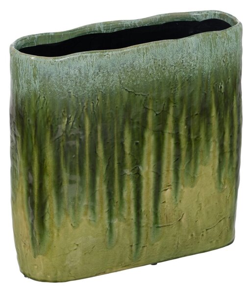 Vase Green Ceramic 43 x 16 x 41,5 cm