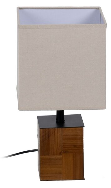 Desk lamp Brown Cream 60 W 220-240 V 20 x 20 x 40 cm