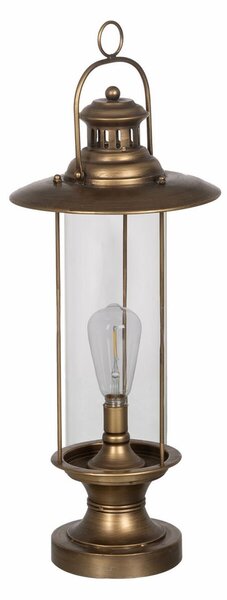 Desk lamp Golden Crystal Iron 40 W 27 x 27 x 58 cm