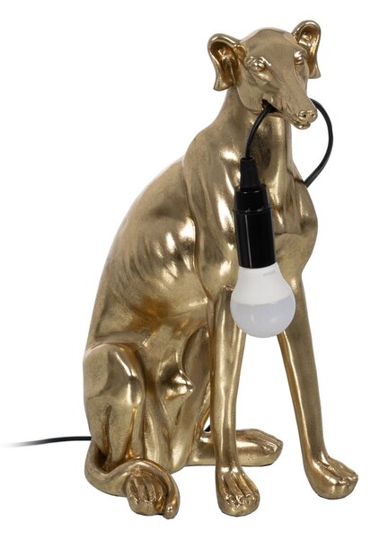 Desk lamp Dog Golden 40 W 220-240 V 25,5 x 16,5 x 36 cm