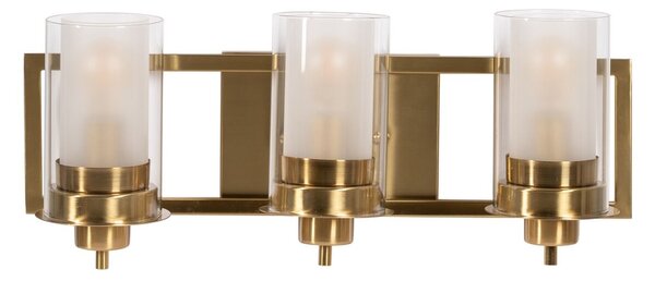 Wall Light Golden Crystal Iron A 220-240 V 56 x 17 x 21 cm