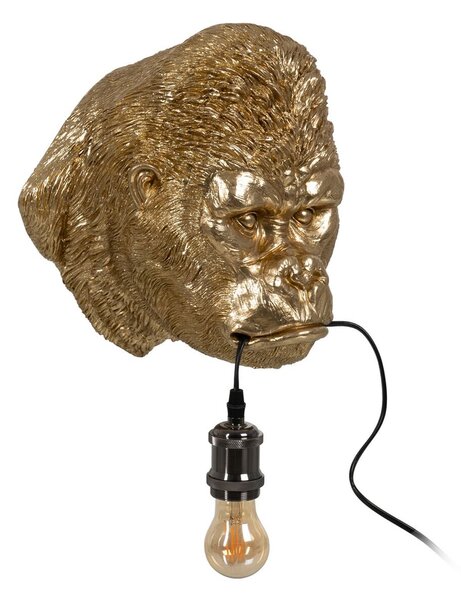 Wall Light Golden Resin A 40 W Gorilla 220-240 V 32 x 28 x 23,5 cm